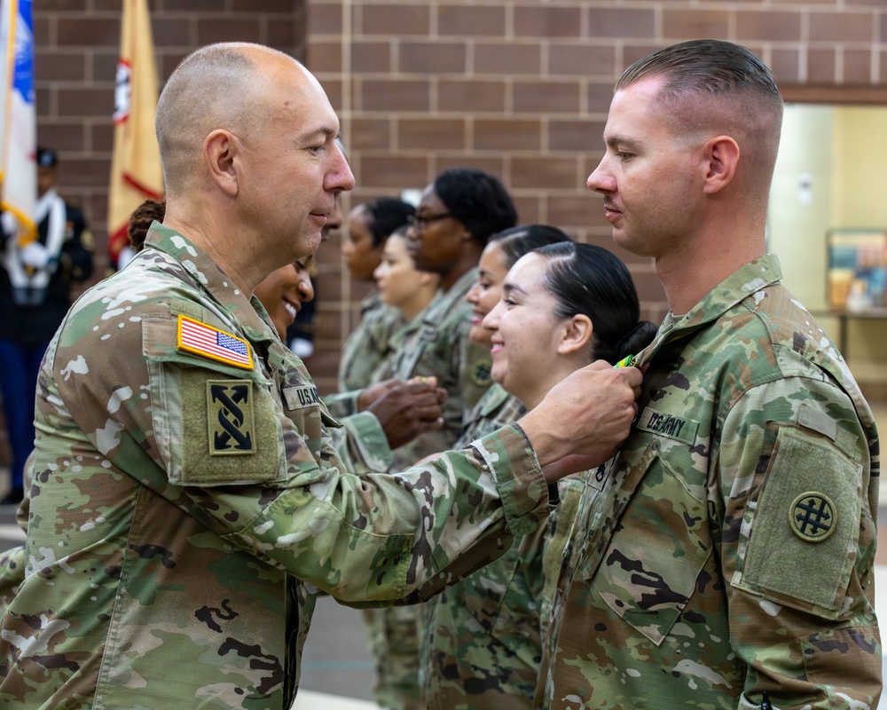 Senior leaders award Mexican Border Defense Medal to 4th Sustainment Command (Expeditionary)