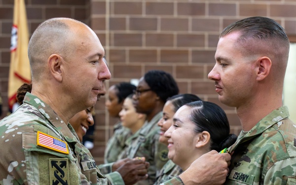 Senior leaders award Mexican Border Defense Medal to 4th Sustainment Command (Expeditionary)