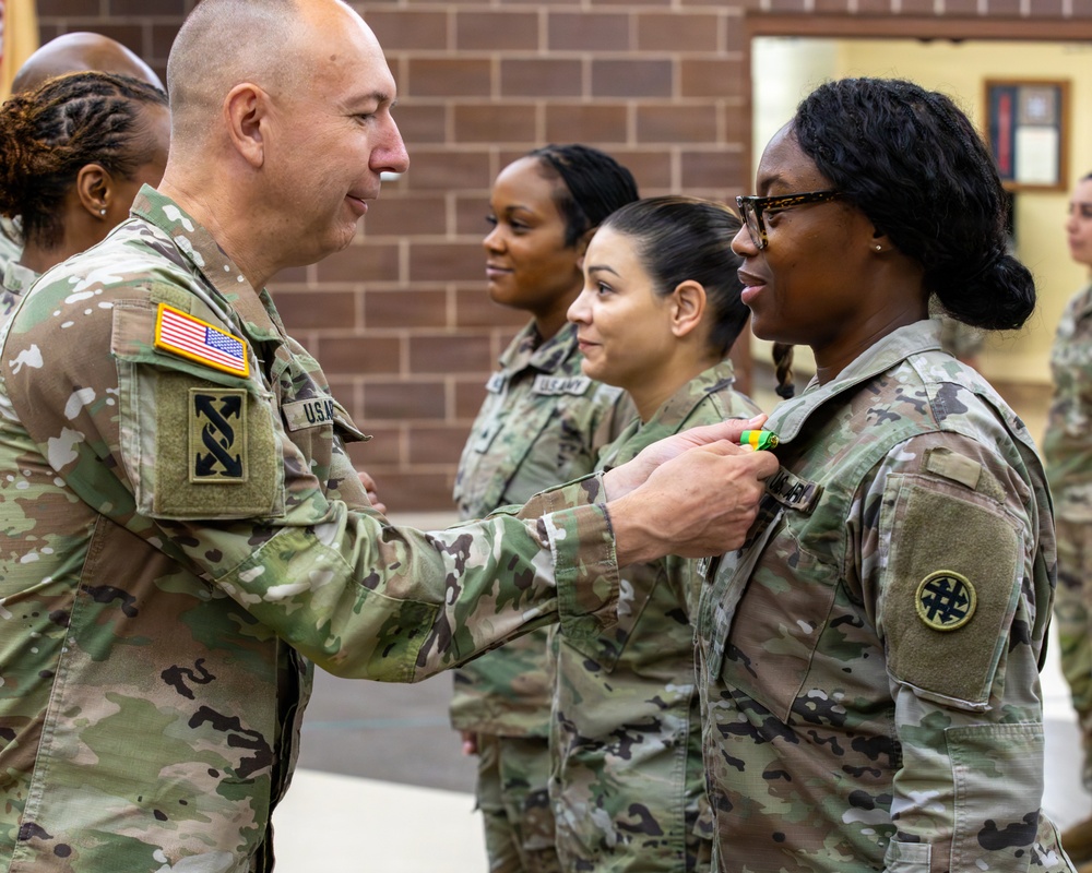 Senior leaders award Mexican Border Defense Medal to 4th Sustainment Command (Expeditionary)