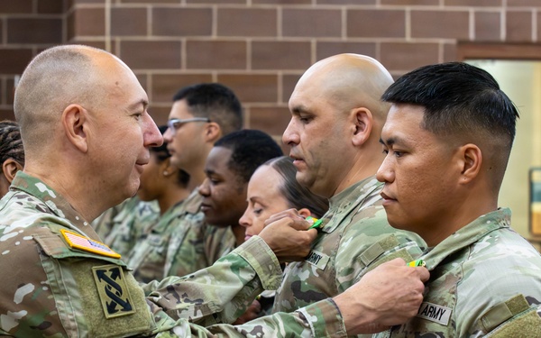 Senior leaders award Mexican Border Defense Medal to 4th Sustainment Command (Expeditionary)