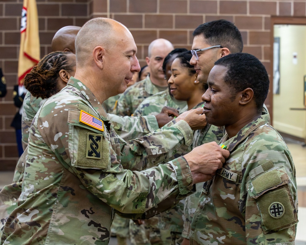 Senior leaders award Mexican Border Defense Medal to 4th Sustainment Command (Expeditionary)