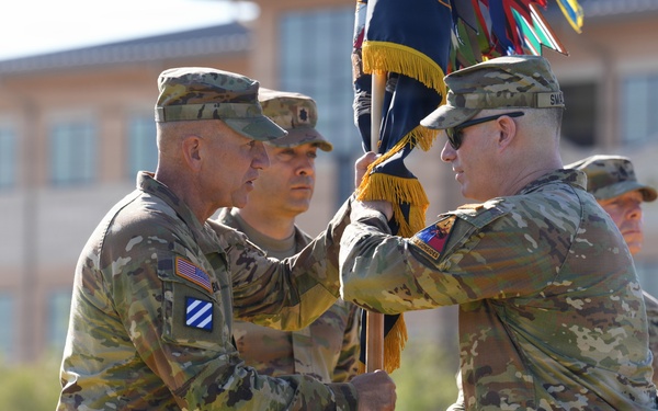 1-6 IN Change of Command ceremony