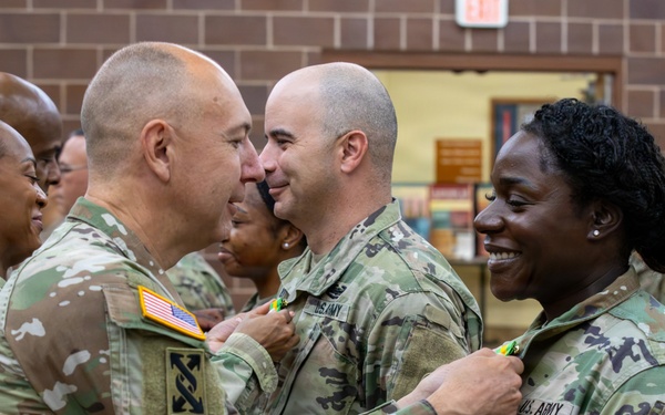 Senior leaders award Mexican Border Defense Medal to 4th Sustainment Command (Expeditionary)