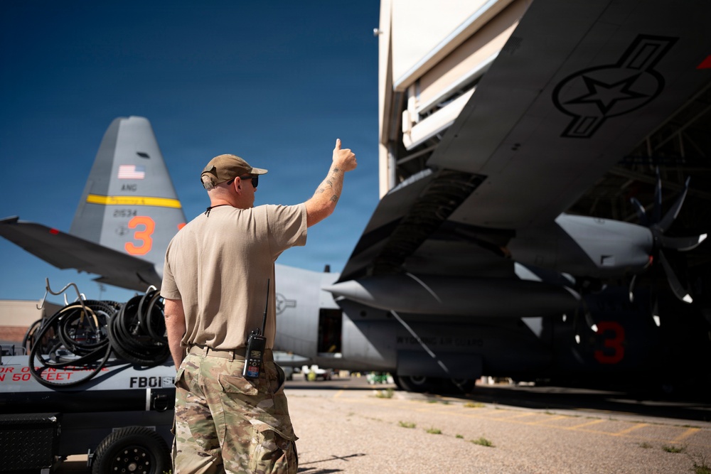 153rd Airlift Wing answers the call for wildfire season