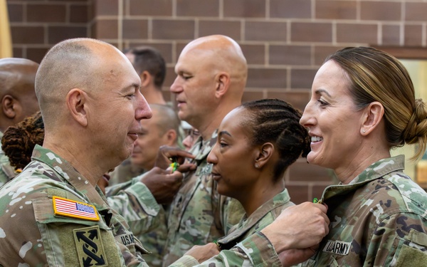Senior leaders award Mexican Border Defense Medal to 4th Sustainment Command (Expeditionary)