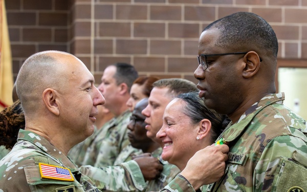 Senior leaders award Mexican Border Defense Medal to 4th Sustainment Command (Expeditionary)