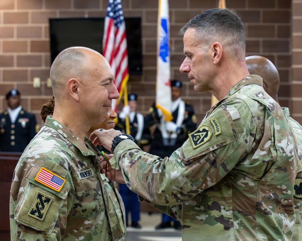 Senior leaders award Mexican Border Defense Medal to 4th Sustainment Command (Expeditionary)