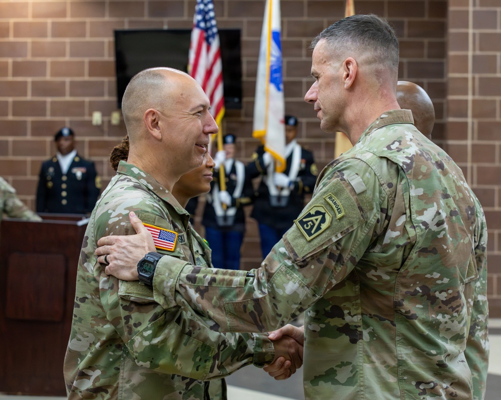 Senior leaders award Mexican Border Defense Medal to 4th Sustainment Command (Expeditionary)
