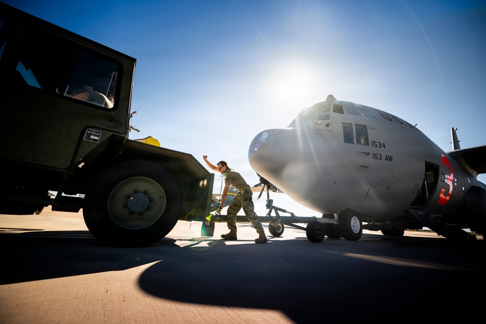 153rd Airlift Wing answers the call for wildfire season