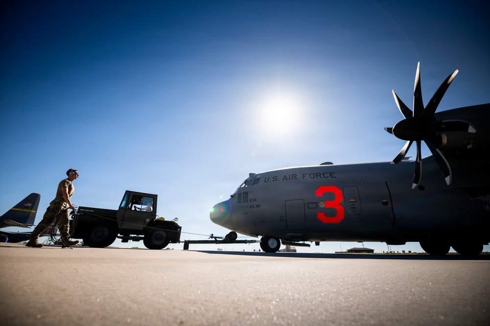 153rd Airlift Wing answers the call for wildfire season