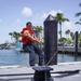 USS Cooperstown Conducts Small Boat Operations in the Atlantic Ocean.