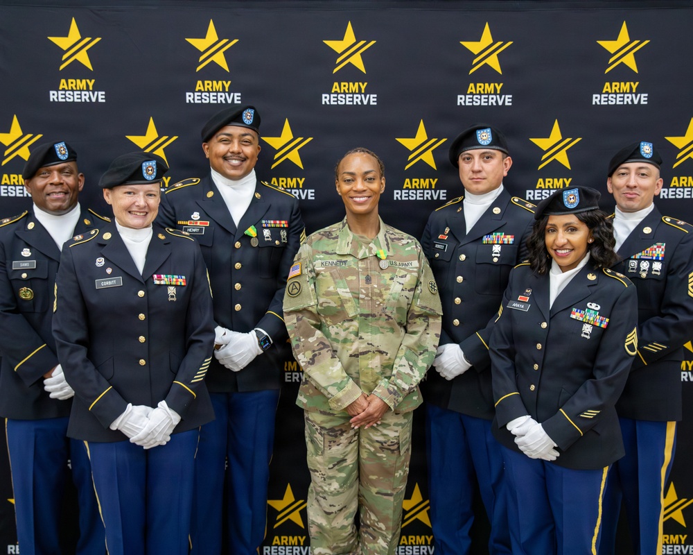 Senior leaders award Mexican Border Defense Medal to 4th Sustainment Command (Expeditionary)
