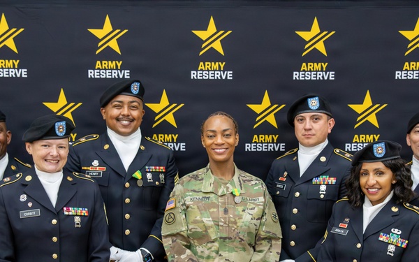 Senior leaders award Mexican Border Defense Medal to 4th Sustainment Command (Expeditionary)