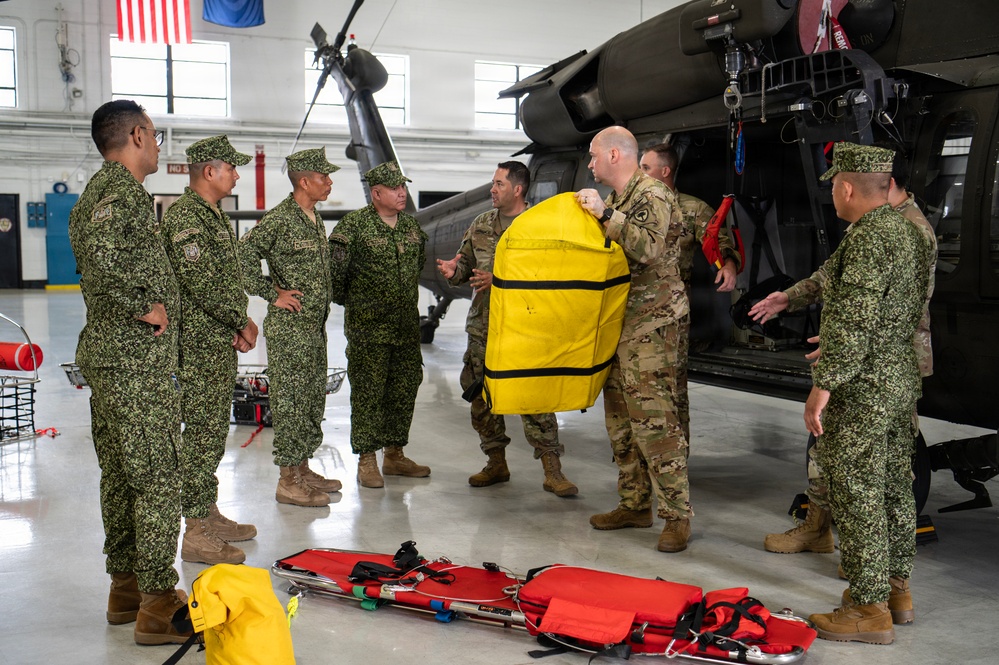 South Carolina National Guard Hosts Colombian Navy for Disaster Response Planning Engagement