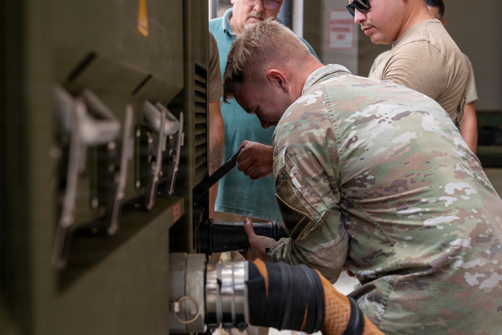 1st AD CAB Soldiers first to train on the AGPU 1.1 on Fort Bliss