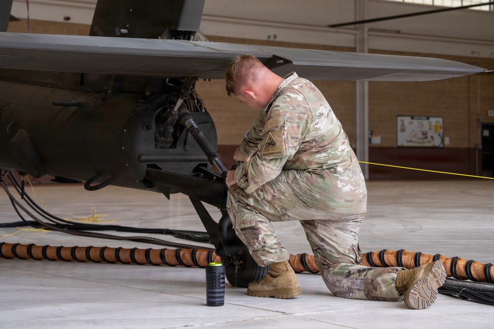1st AD CAB Soldiers first to train on the AGPU 1.1 on Fort Bliss