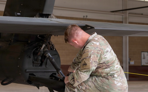 1st AD CAB Soldiers first to train on the AGPU 1.1 on Fort Bliss