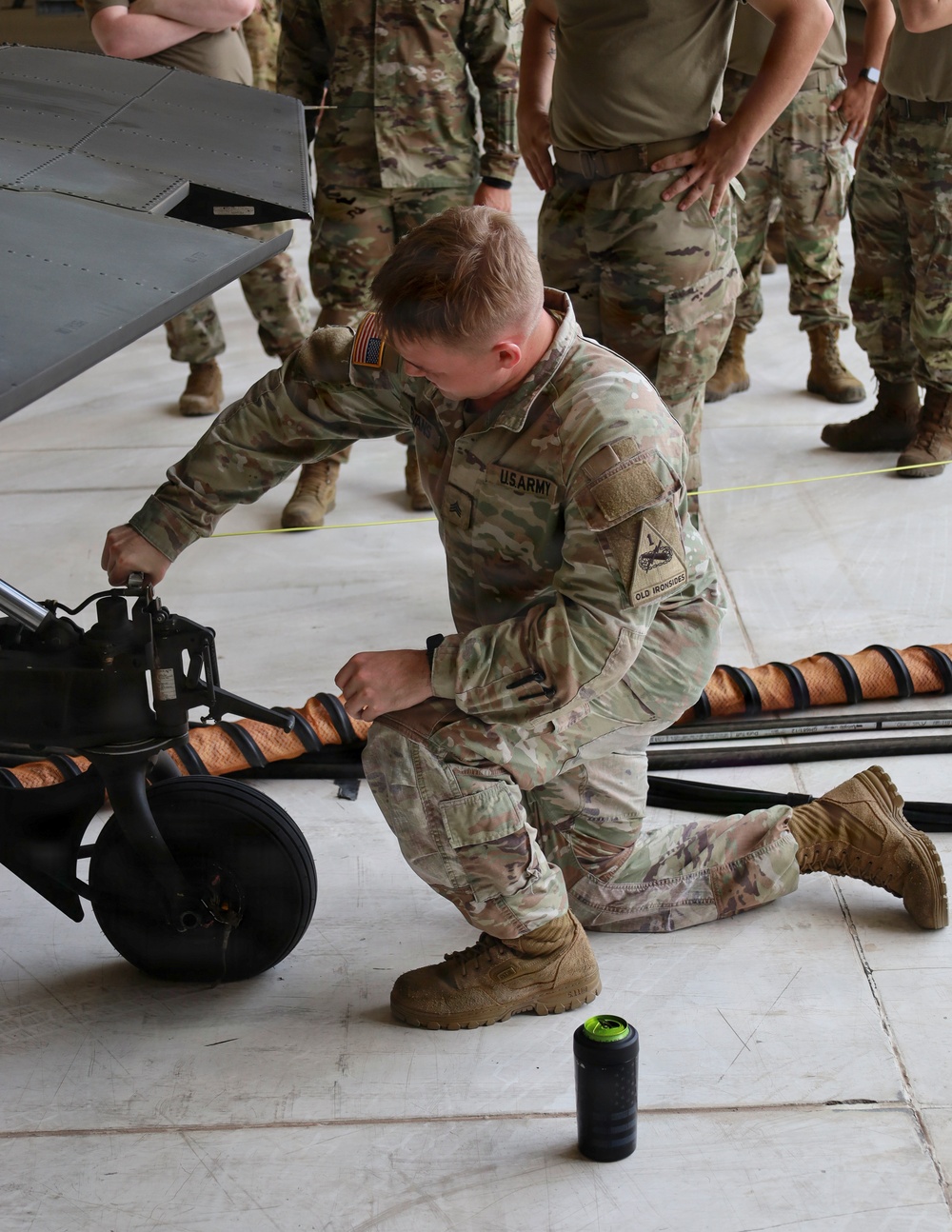 1st AD CAB Soldiers first to train on the AGPU 1.1 on Fort Bliss