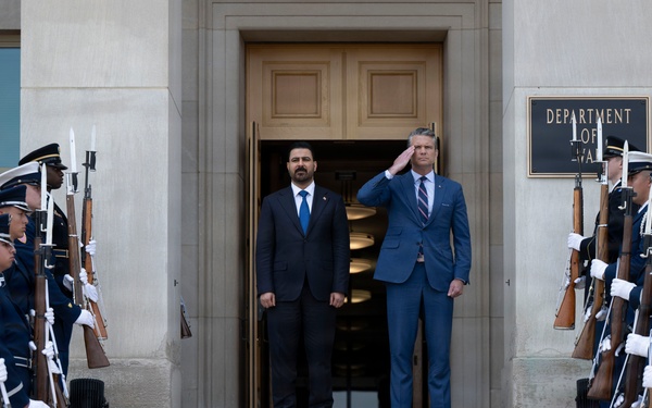 SW Hosts Iraqi Prime Minister at Pentagon