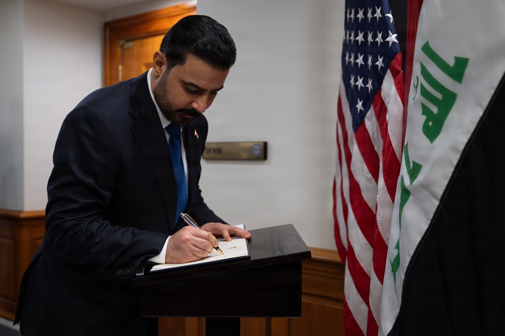 SW Hosts Iraqi Prime Minister at Pentagon