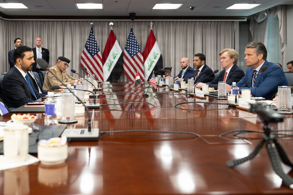 SW Hosts Iraqi Prime Minister at Pentagon