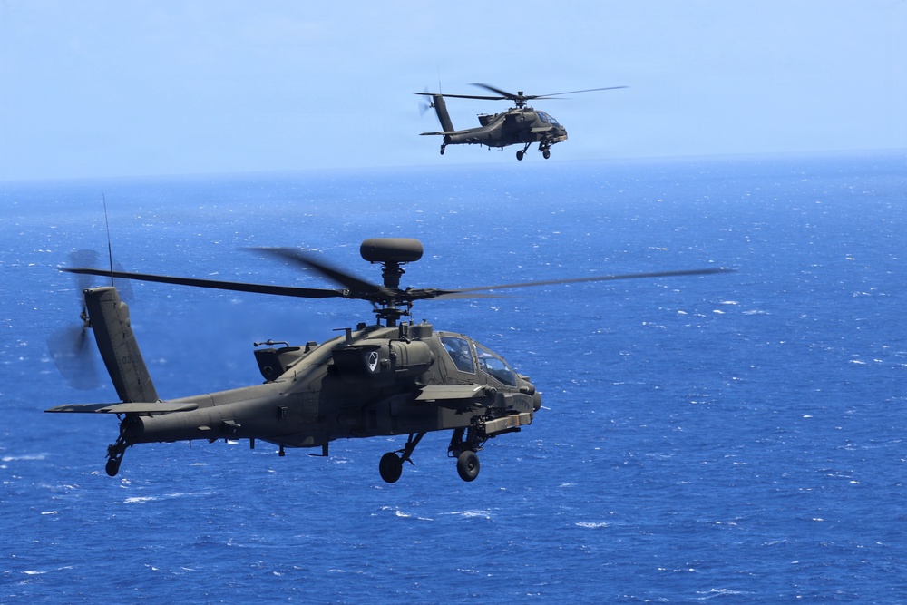 16th Combat Aviation Brigade conducts sinking exercise during RIMPAC 26