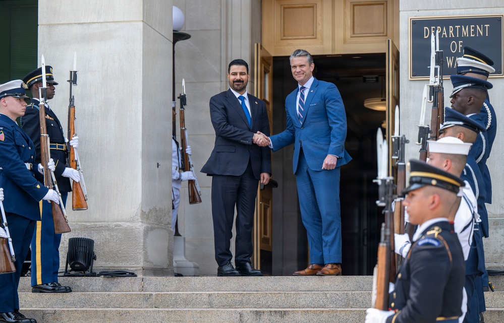SW Hosts Iraqi Prime Minister at Pentagon