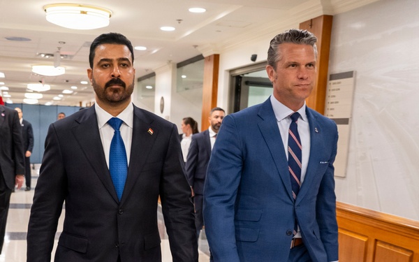 SW Hosts Iraqi Prime Minister at Pentagon