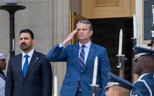 SW Hosts Iraqi Prime Minister at Pentagon