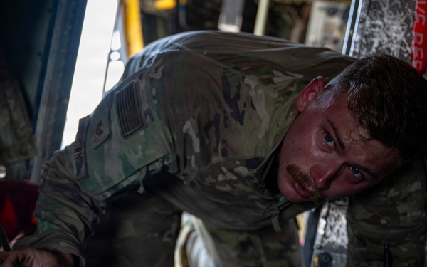 C-130J enables mobility operations in the CENTCOM area of responsibility