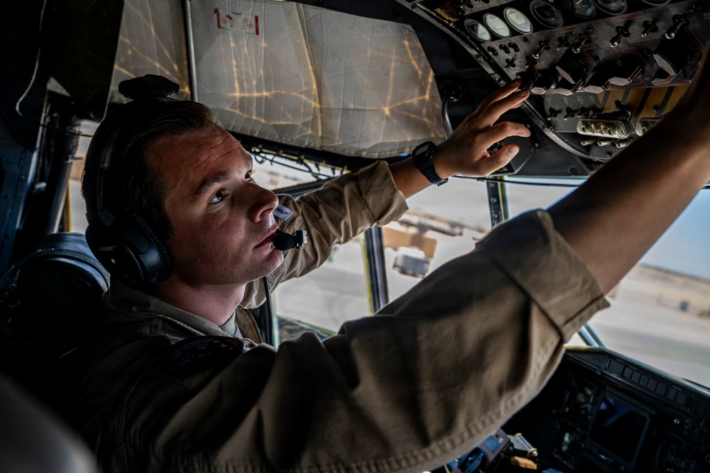 C-130J enables mobility operations in the CENTCOM area of responsibility