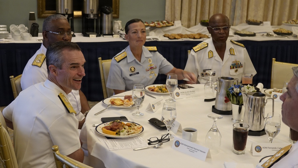 International Naval Review 250 Multilateral Luncheon -- Counter-Illicit Maritime Activities