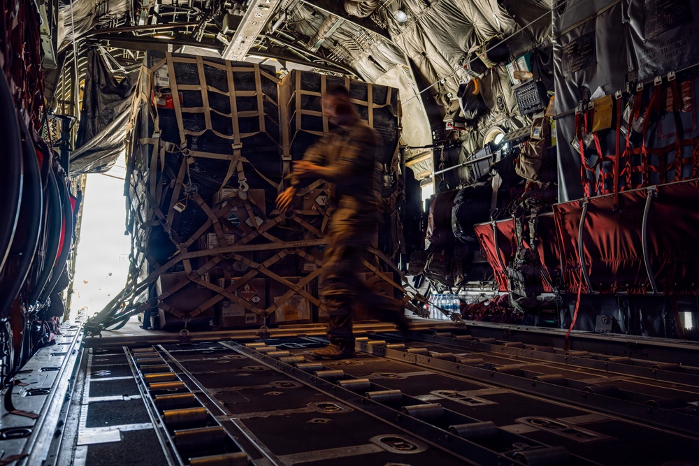 C-130J enables mobility operations in the CENTCOM area of responsibility