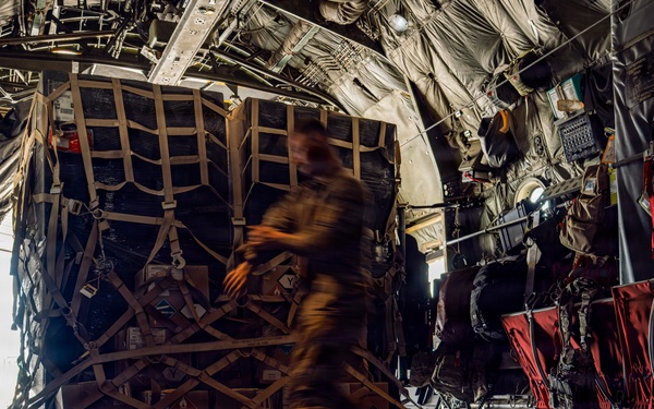 C-130J enables mobility operations in the CENTCOM area of responsibility