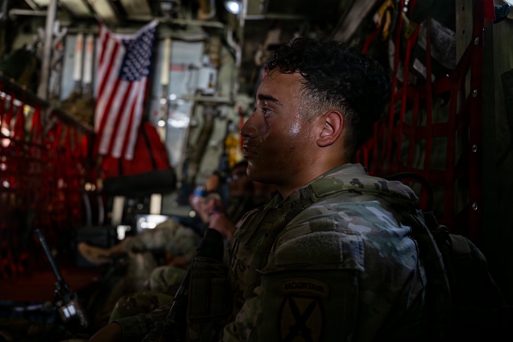 C-130J enables mobility operations in the CENTCOM area of responsibility