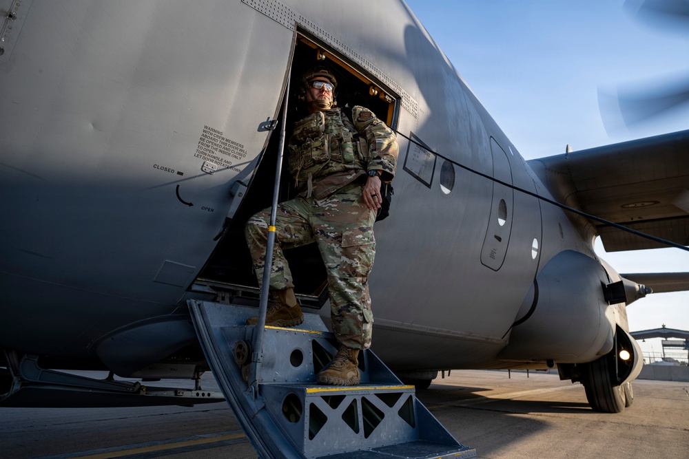 C-130J enables mobility operations in the CENTCOM area of responsibility