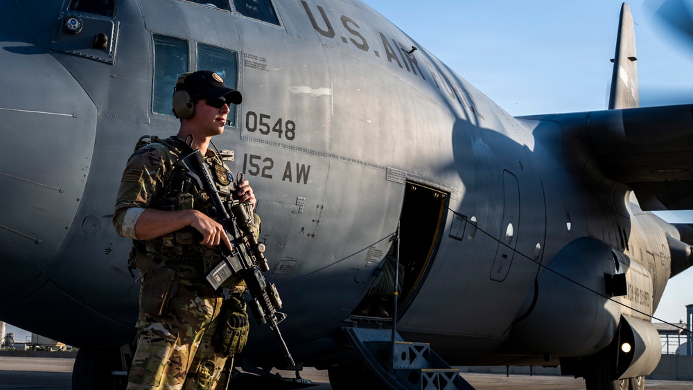 C-130J enables mobility operations in the CENTCOM area of responsibility
