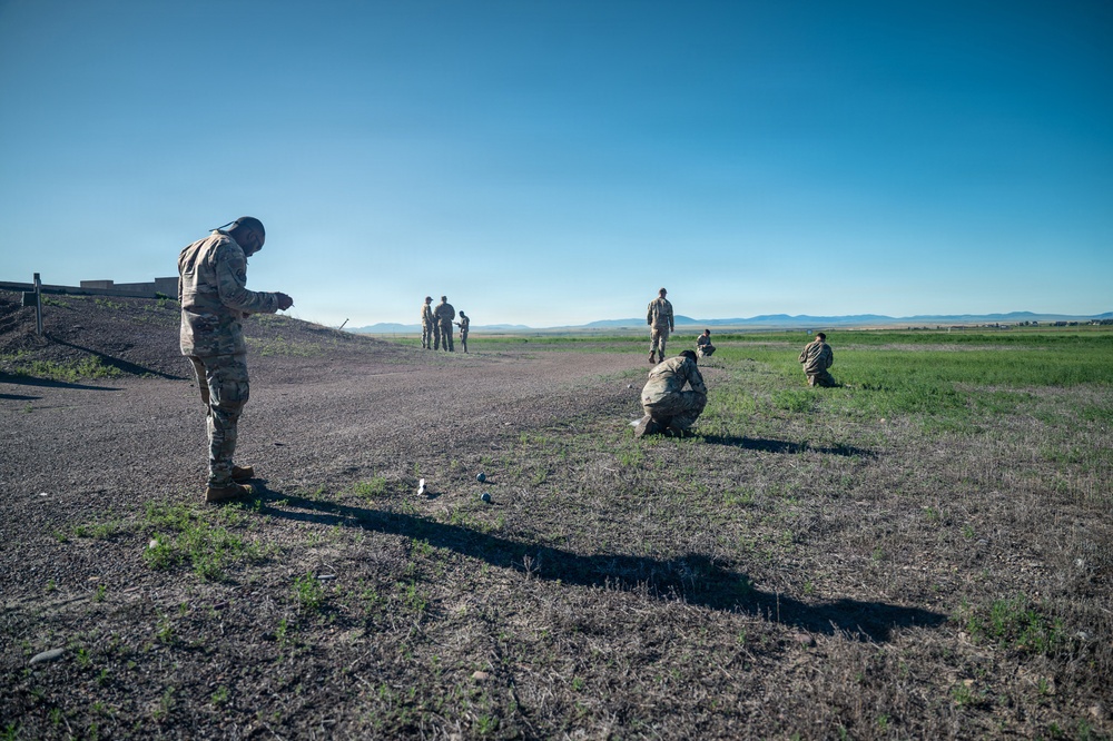 Malmstrom Airmen strengthen expeditionary skills during Ready Airman Training race