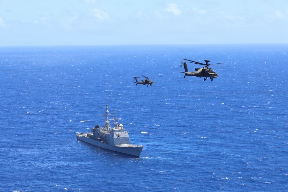 16th Combat Aviation Brigade conducts SinkEx during RIMPAC26