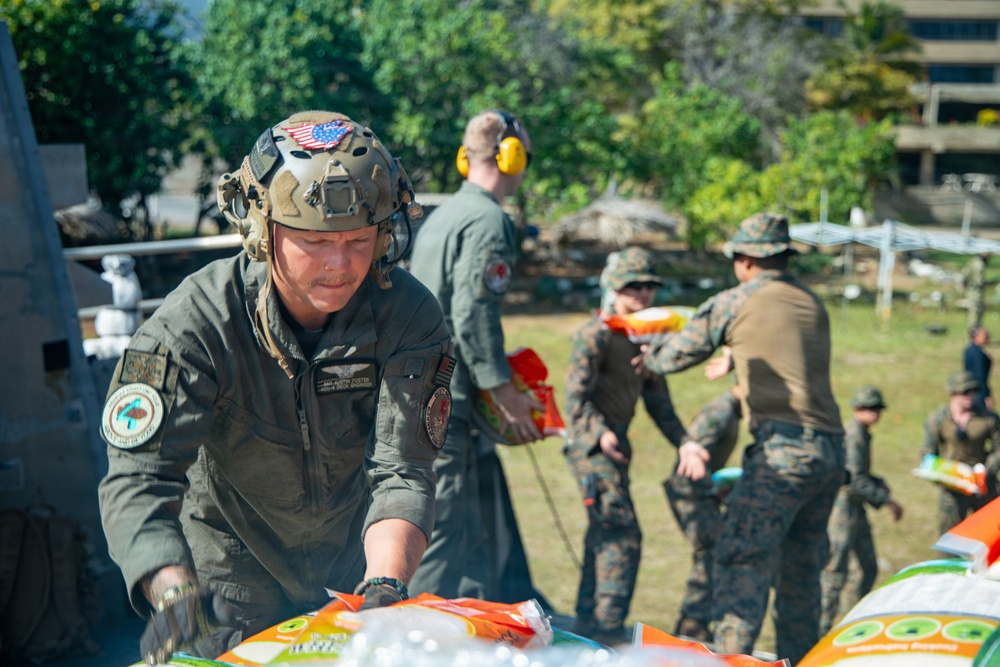 LCF-24: LCAC Delivery of Disaster Assistance Supplies