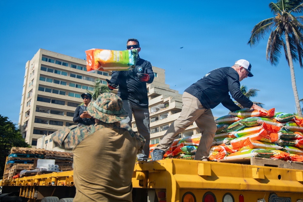 LCF-24: LCAC Delivery of Disaster Assistance Supplies