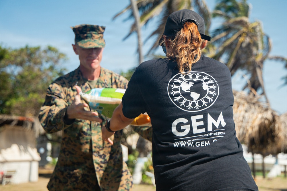 LCF-24: LCAC Delivery of Disaster Assistance Supplies