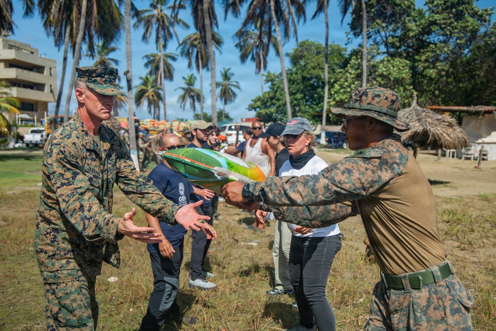 LCF-24: LCAC Delivery of Disaster Assistance Supplies
