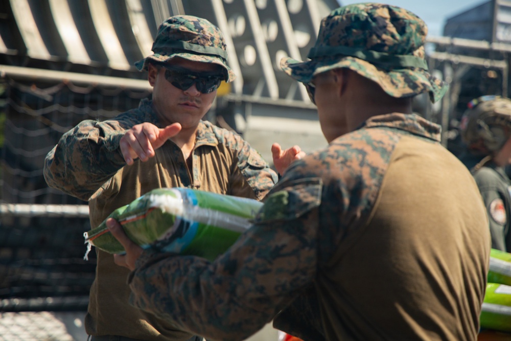 LCF-24: LCAC Delivery of Disaster Assistance Supplies