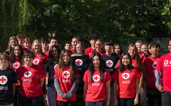 Madigan Army Medical Center welcomed volunteers participating in the annual American Red Cross Summer Youth Program