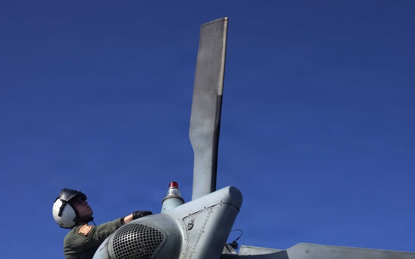 USS Cooperstown Conducts Flight Quarters.