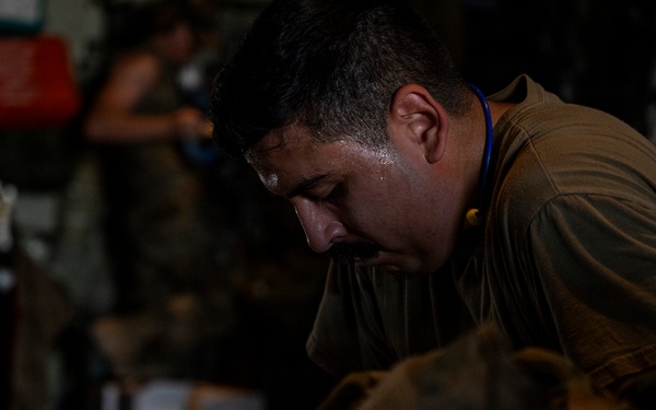 C-130H sustains air mobility operations in the CENTCOM AOR