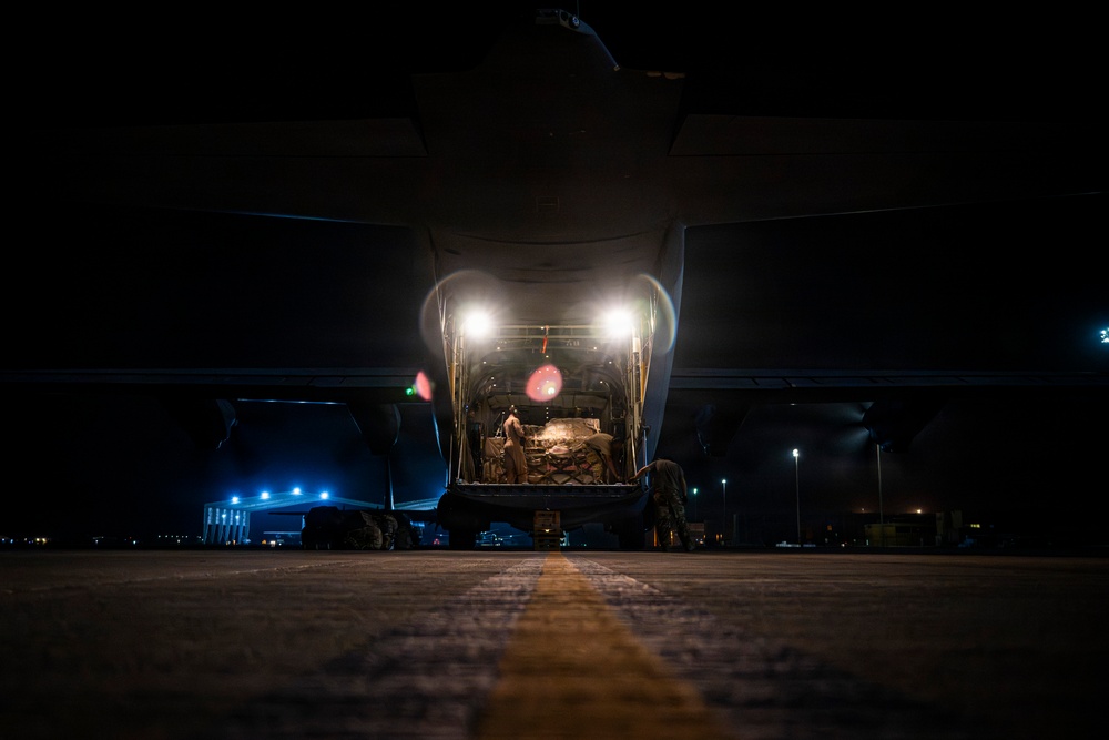 C-130H sustains air mobility operations in the CENTCOM AOR