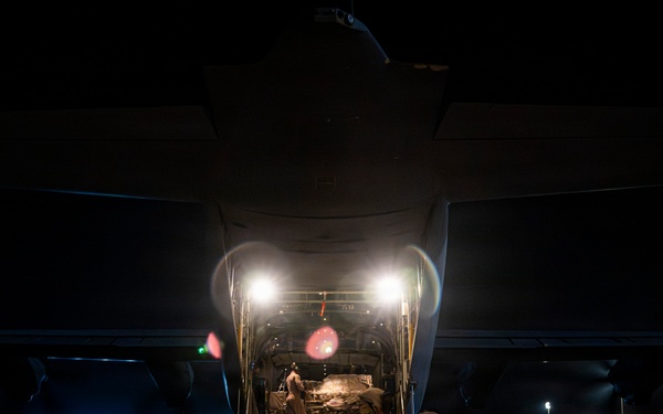 C-130H sustains air mobility operations in the CENTCOM AOR