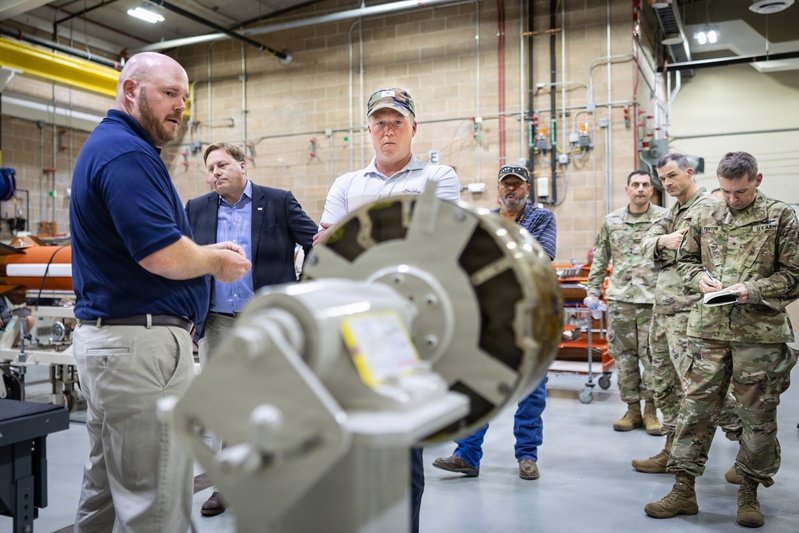 Secretary of the Army and Under Secretary of War visit LEAD